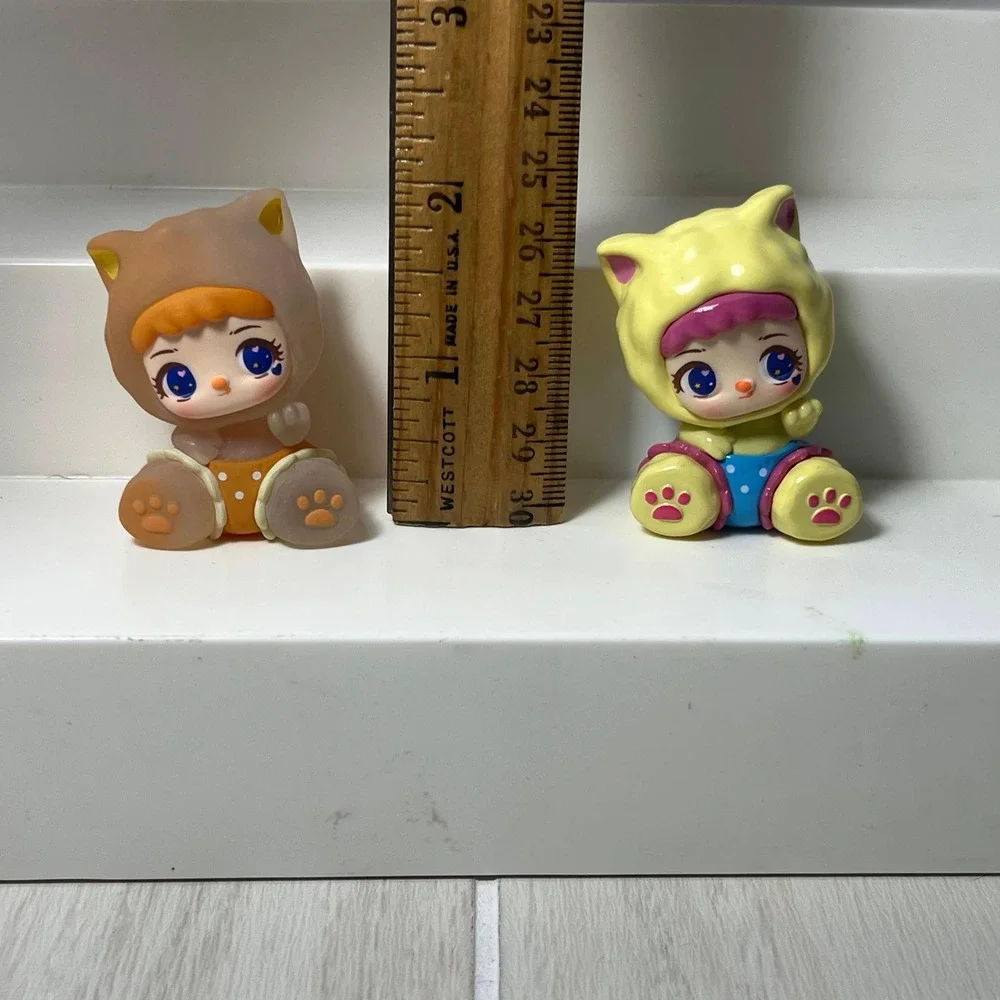 Liila Toys Lucky Cat Paipai Mini Bean Figures Lot of 5 Kitty Figures Blind Box
